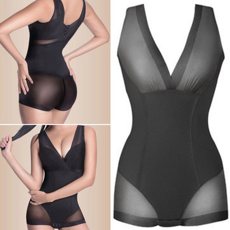 Ultra-Thin Seamless Corset Jumpsuit for Summer