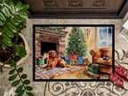 Nova Scotia Duck Tolling Retriever Cozy Christmas Doormat