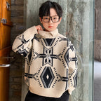 Fashionable Western Style Stretch Knit Sweater for Fall/Winter