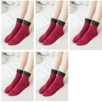 Warm Plus Fleece Socks for Women in Autumn and Winter