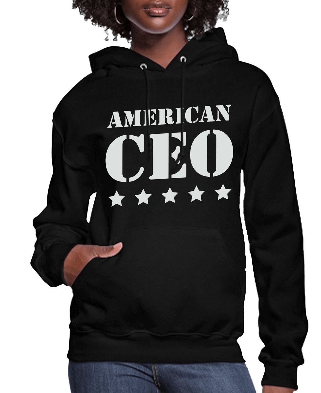 Five Star American CEO Women’s Hoodie | Streetwear
