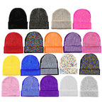 Handmade Wool Hat in Solid Color with Design | Embroidered Cap