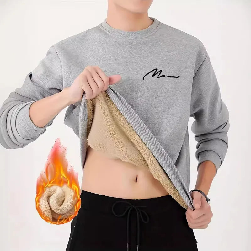 Wool Loose Round Neck Sweatshirt | Streetwear