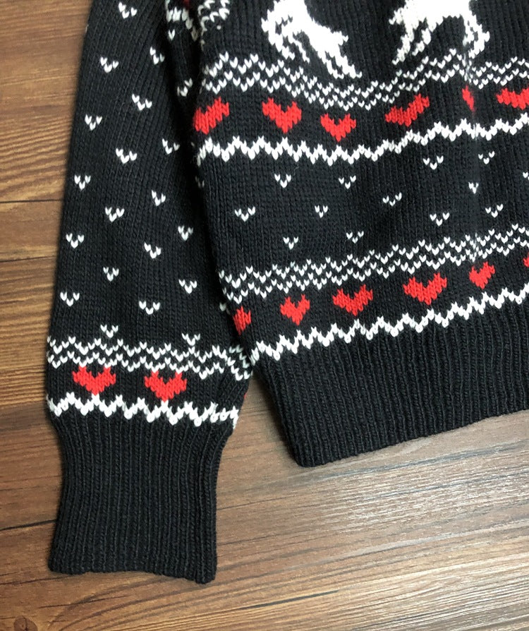 Knit Sweater, Christmas Sweater, Wool Sweater