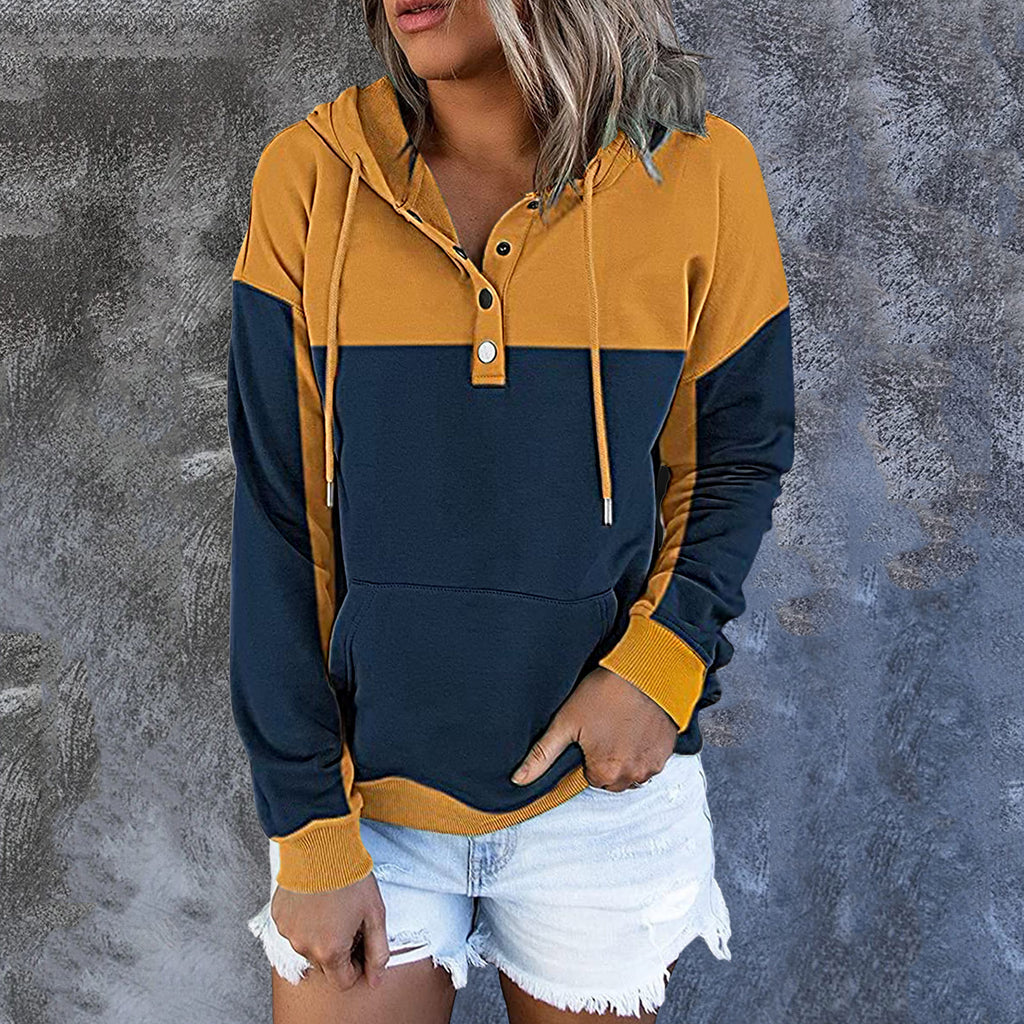Yellow Thin Cotton Solid Dark Pullover Sweater | Streetwear