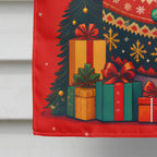 Akita Holiday Christmas House Flag