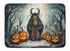 Krampus The Christmas Demon Spooky Halloween Memory Foam Kitchen Mat