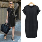 Summer Elegant European Style Short Sleeve Dress