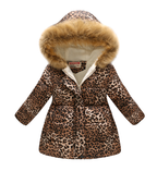 Printed Hooded Padded Coat for Kids
