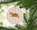 Exotic Shorthair #3 Cat Christmas Ceramic Ornament
