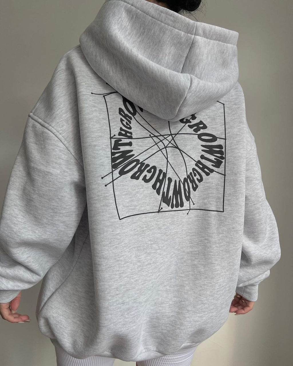 Women's Long Sleeve Hooded Sweater