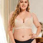 Seamless Steel Ring Large Size Smooth Bra
