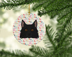 Schipperke Merry Christmas Ceramic Ornament