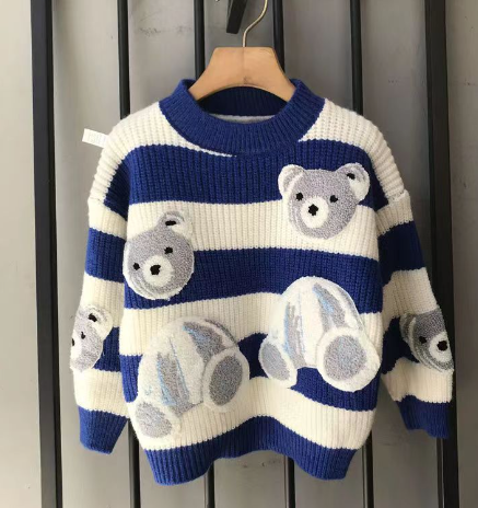 Bear Knit Sweater - Cartoon Style (One Piece)