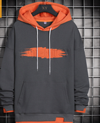 Hooded Pullover with European and American Letter Design | Streetwear