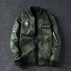 Men's Air Force MA1 Pilot Jacket - Trendy Double-Sided