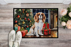 Cavalier Spaniel Cozy Christmas Doormat