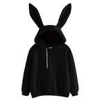 Harajuku Guardian Hoodie with Rabbit Design | Streetwear