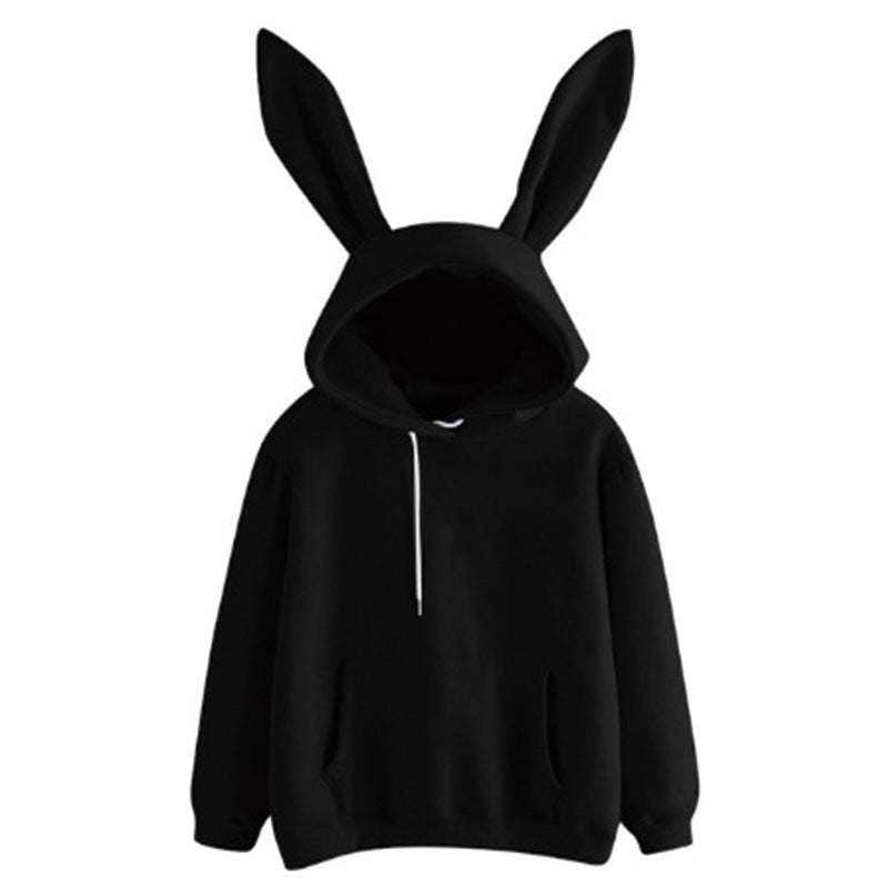 Harajuku Guardian Hoodie with Rabbit Design | Streetwear
