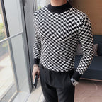 Korean Slim Collar Sweater for Men