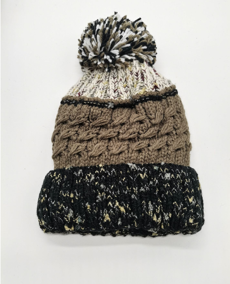 Retro Versatile Warm Knitted Wool Hat for All Genders | Embroidered Cap