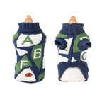 Knitted Dog Sweater with Letter Print for Small/Medium