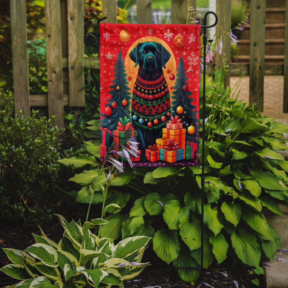 Labrador Retriever Holiday Christmas Garden Flag