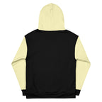 Cream Yellow Two-Tone Tropical Seas Hoodie | Streetwear