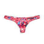 Low Waist Cartoon Print Sexy Thong for Youth