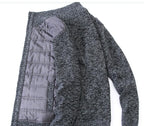 Slim Fit Men's Sweater Coat