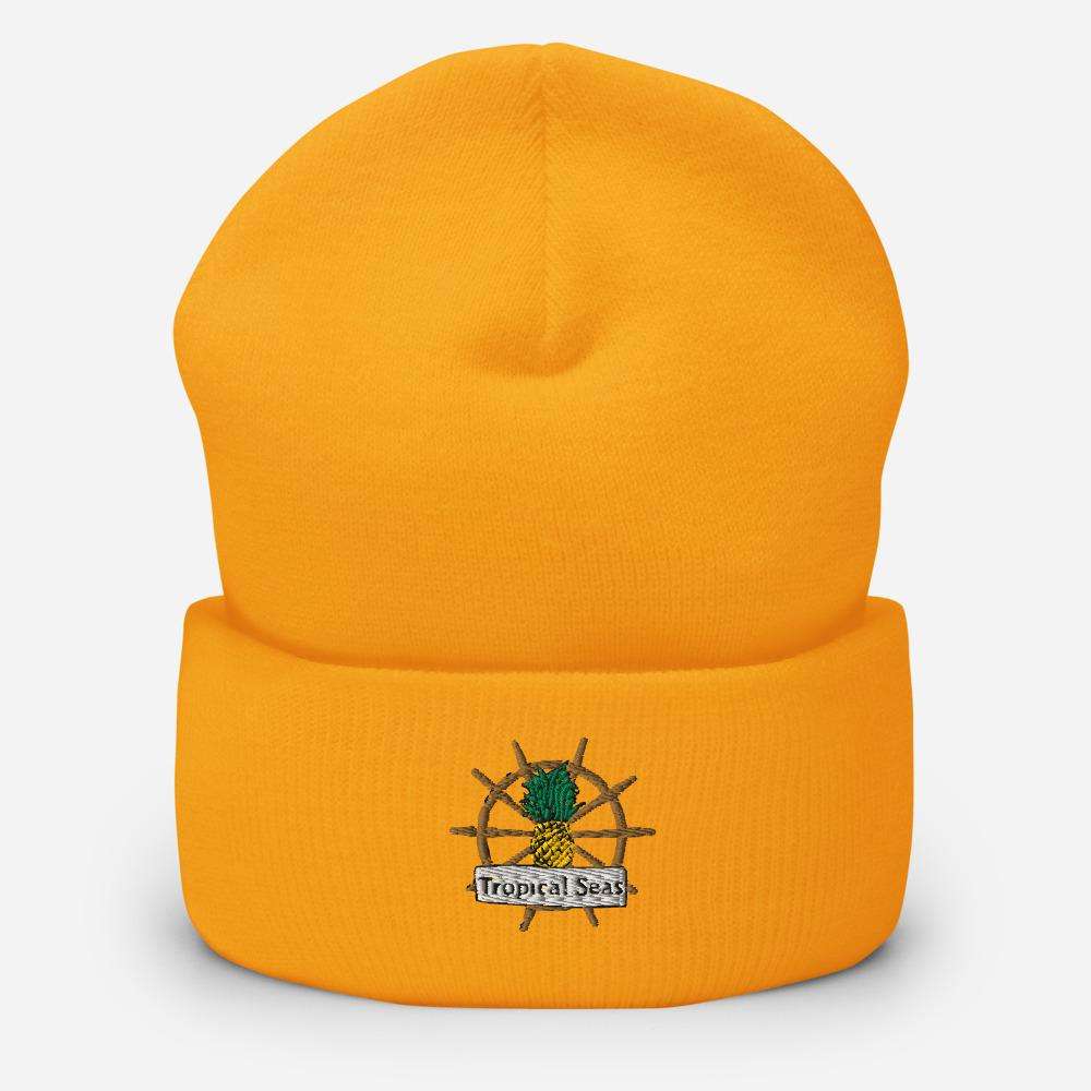 OG Tropical Seas Cuffed Beanie | Embroidered Cap