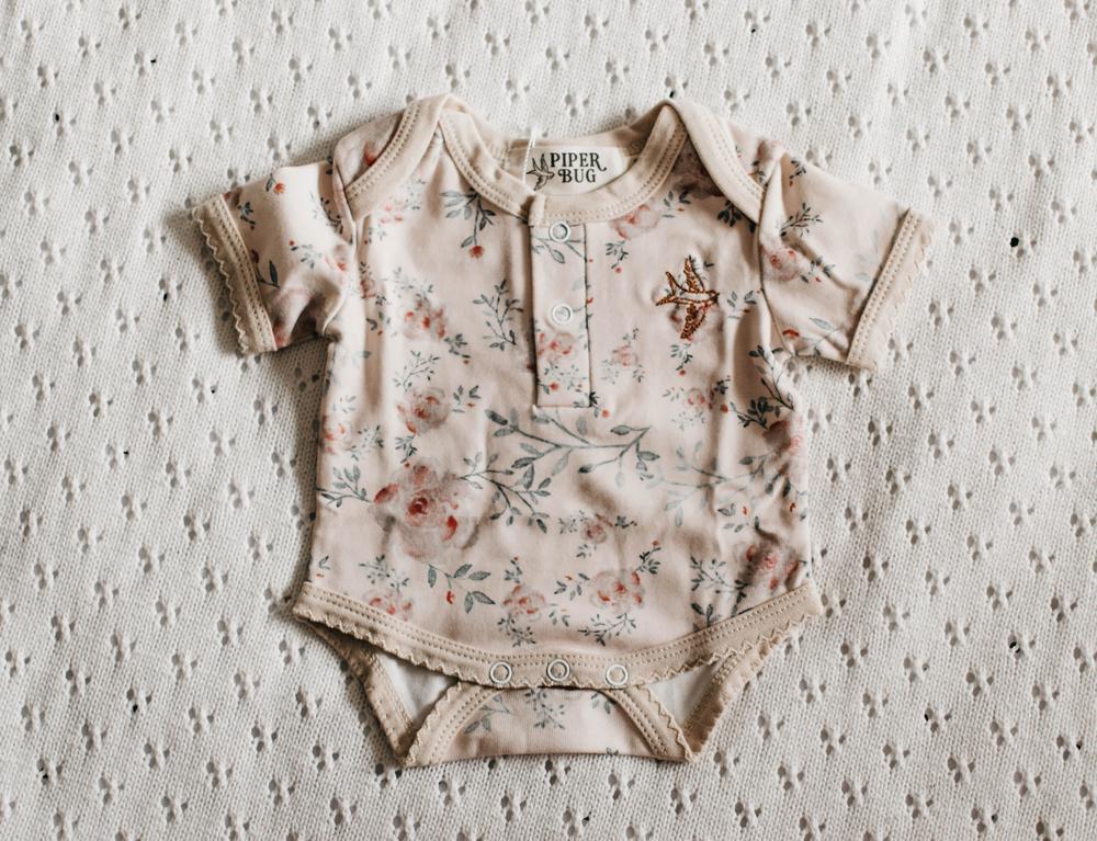 Piper Series Soft Camisole Short Sleeve Romper