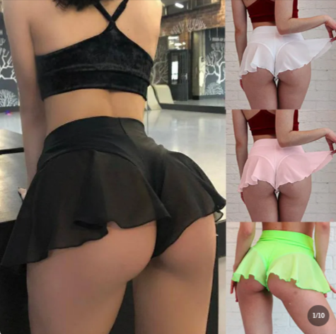 High Waist Milk Silk Thong