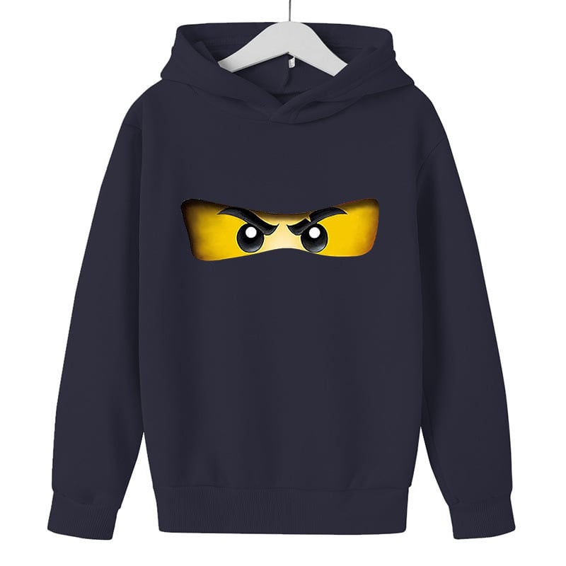 Kids Pullover with Fun Print for Sports Activities