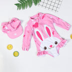 Cute Quick-Drying One-Piece Baby Swimsuit