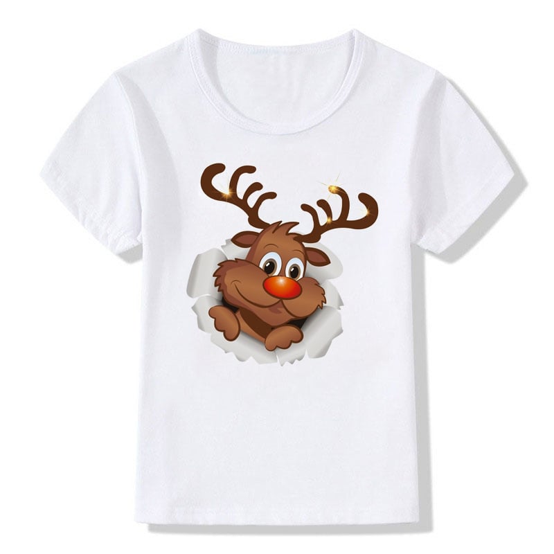 Adorable Christmas T-shirt for Festive Cheer | Streetwear