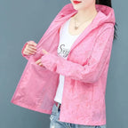 Women's Waterproof Spring Hiking Jacket for Outdoor Activities