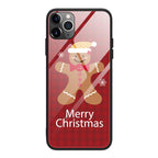 Tempered Glass Christmas Phone Case Protective Cover | Protective Cover
