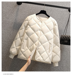 Lightweight Rhombus Down Jacket