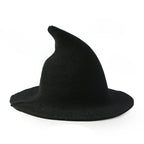 European American Halloween Wool Wizard Hat | Embroidered Cap