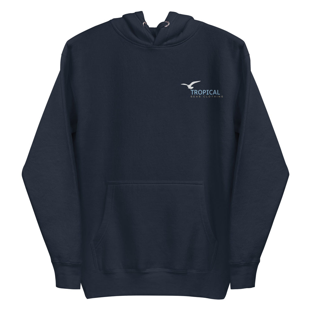 Unisex Seagull Shores Embroidered Hoodie | Streetwear