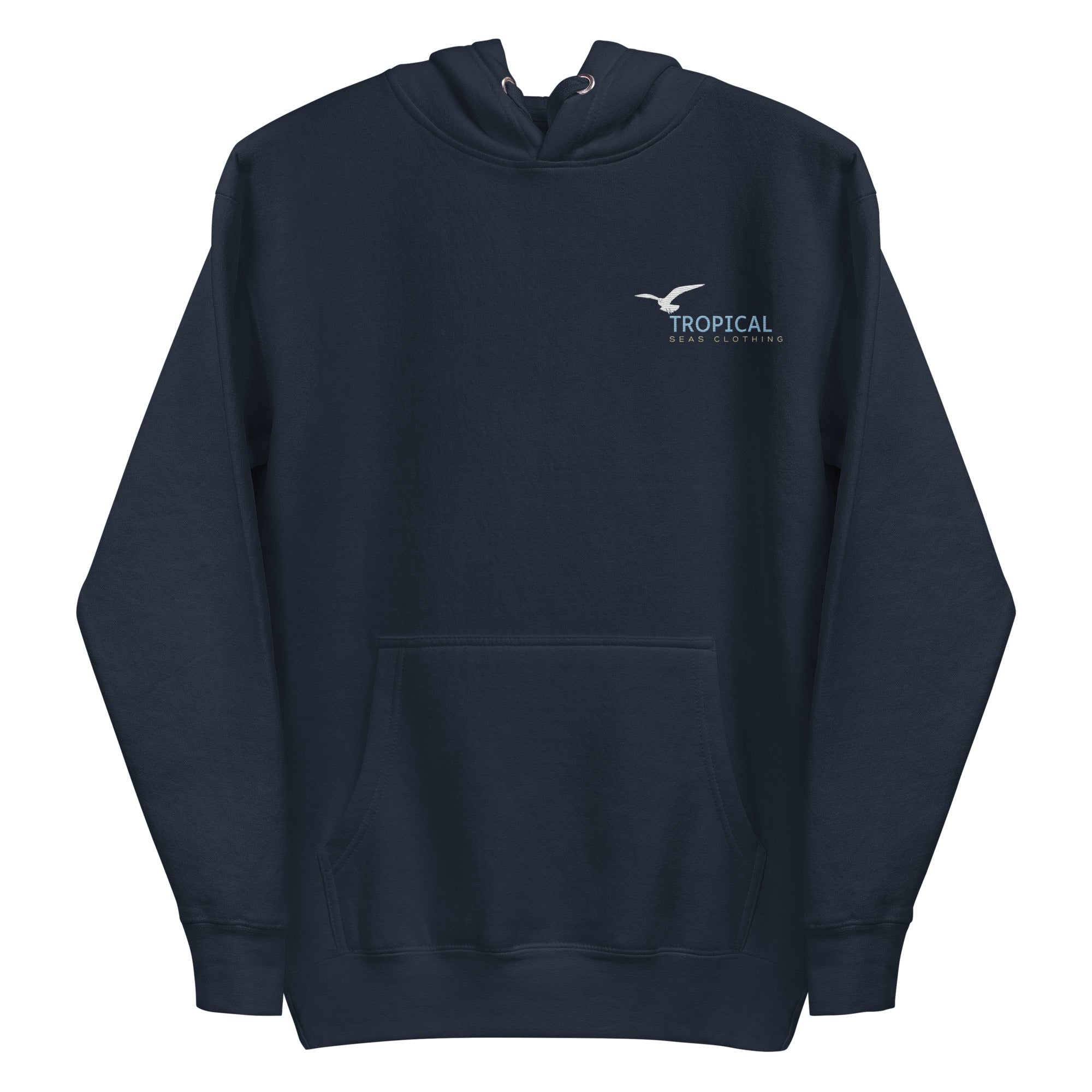Unisex Seagull Shores Embroidered Hoodie | Streetwear