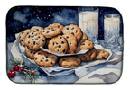 Christmas Cookies for Santa Dish Drying Mat