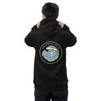 Neptune’s Whale Ride Unisex essential eco hoodie | Streetwear