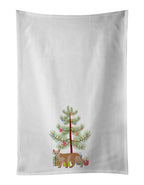Devon Rex Cat Christmas Kitchen Towel Set of 2