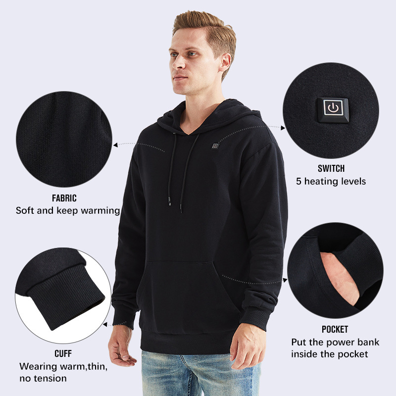 Heated Winter Hoodie | Streetwear