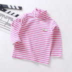 Half High Collar Kids' Base Layer Shirt