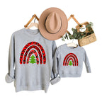 Parent-Child Christmas Printed Sweater