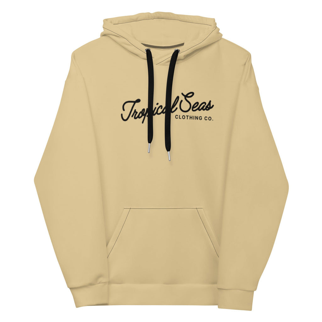 Beige Tropical Seas Hoodie | Streetwear