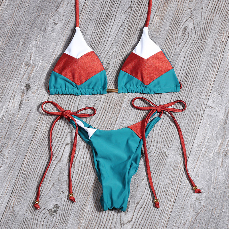Colorful Printed Bikini Set for Women